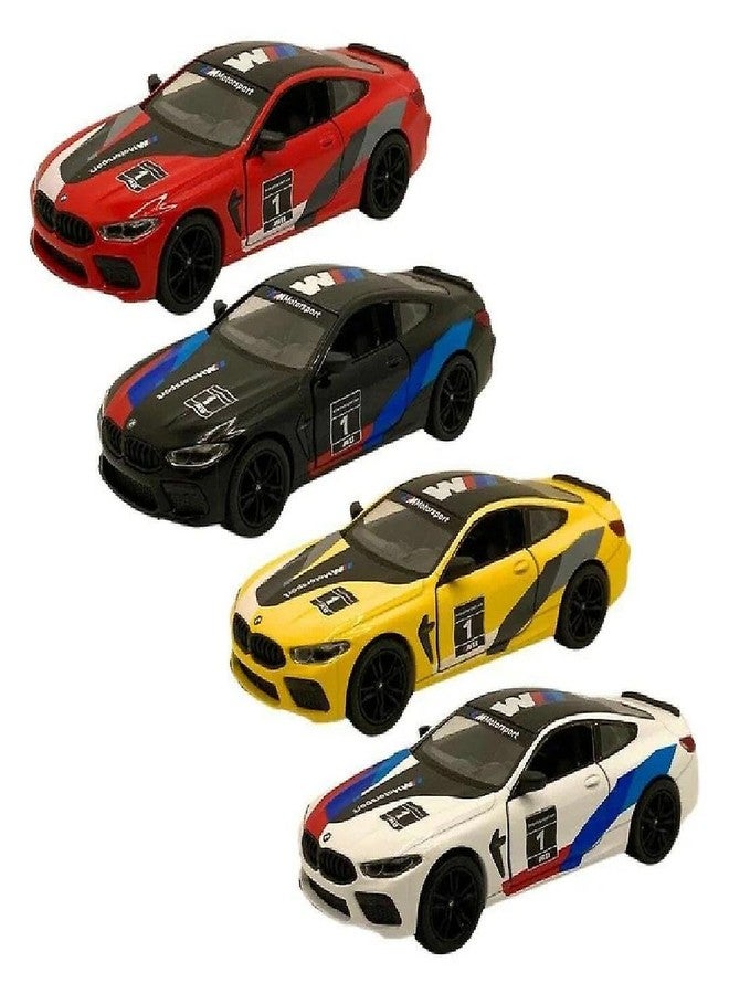 Mayatra's Kins Mart BMW M8 Competition Coupe 1:38 Scale Diecast Sports Car Model - Limited Edition Collectible (Yellow) - Image 2